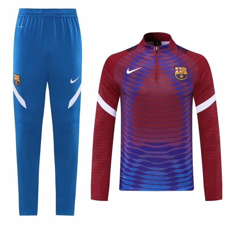 Barcelona Red Training Suit 2324